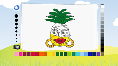 Vegetables and Fruits coloring screenshot 2