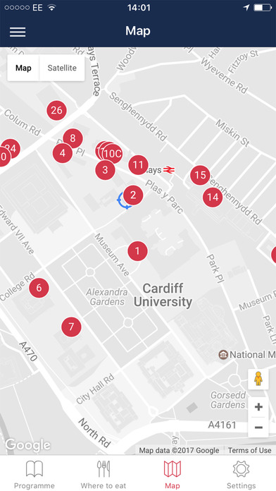 Visit Cardiff University screenshot 3