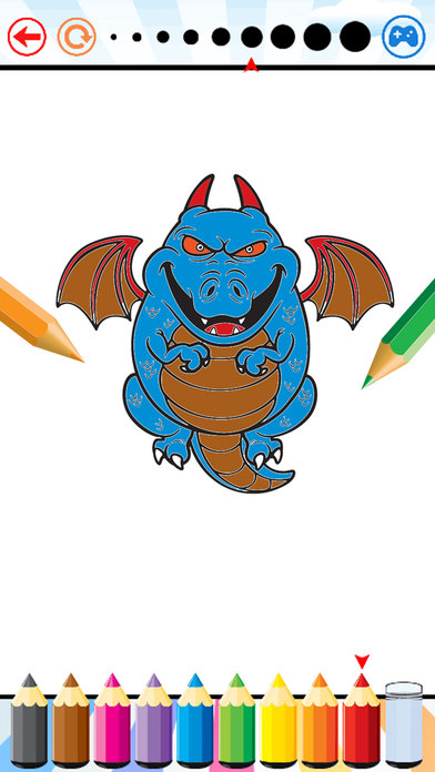 Dragon Dinosaur Coloring Book - Dino Kids All In 1 screenshot 2