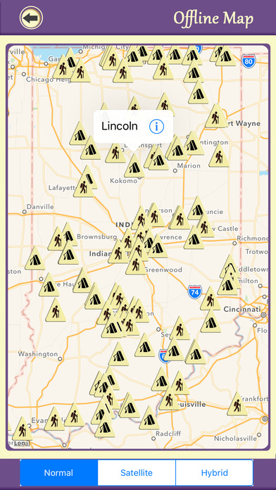 Indiana Campgrounds & Hiking Trails,State Parks screenshot 2