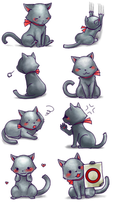 Lovely Cat Emoji screenshot 3