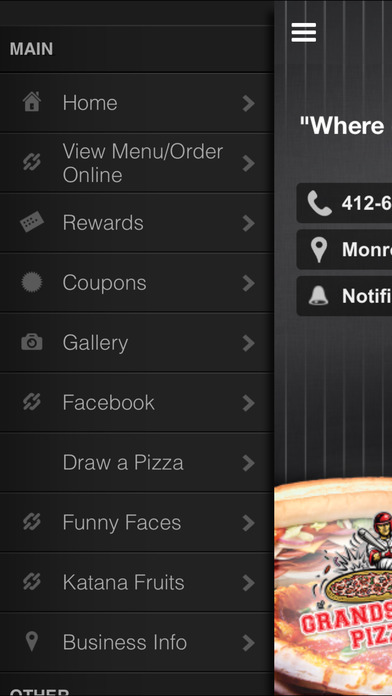 Grandslam Pizza screenshot 2