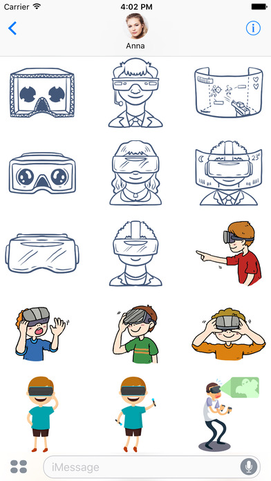 Virtual Reality Stickers 2 screenshot 3