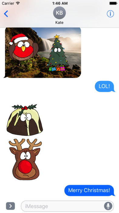Grumpy Xmas Stickers for Christmas screenshot 2