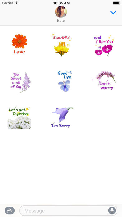 Flower And Bouquets - Animated Stickers screenshot 2