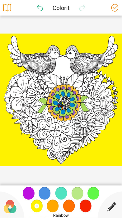 Decolor - Coloring Book for adults screenshot 4