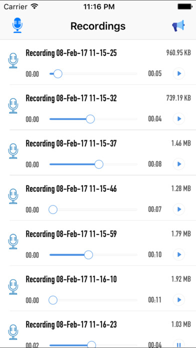 High Quality Audio Recorder Premium screenshot 3