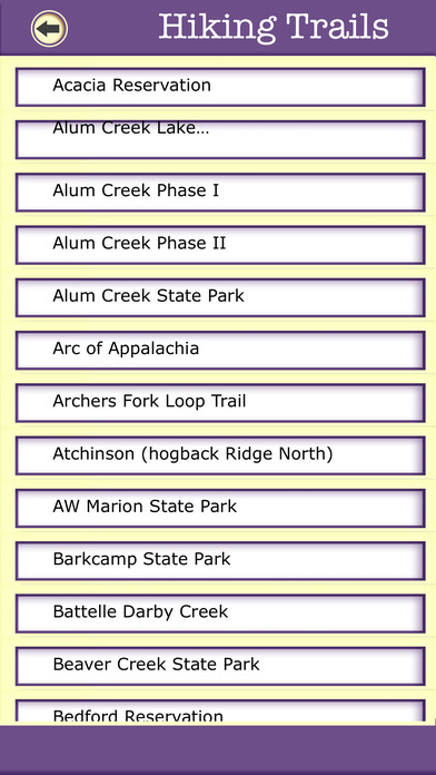 Ohio Campgrounds & Hiking Trails,State Parks screenshot 4