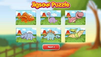 Zoo Dinosaur Jigsaw Magic Toddler Puzzles Games screenshot 2
