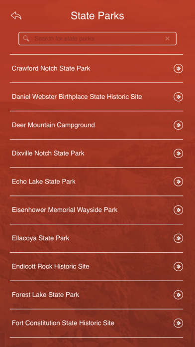 New Hampshire State Parks, Trails & Campgrounds screenshot 3
