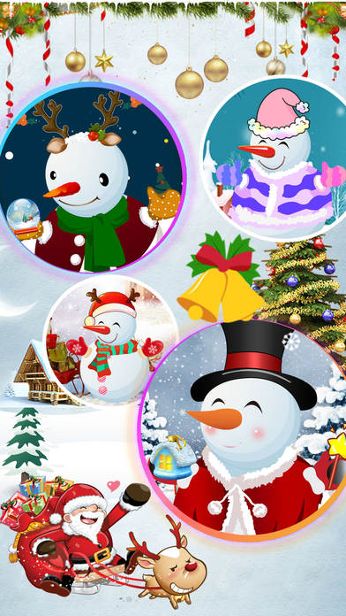 Dressup snowman - Free fashion games screenshot 2