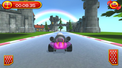 Cartoon Land Mini Car Driving Simulation Fr screenshot 3