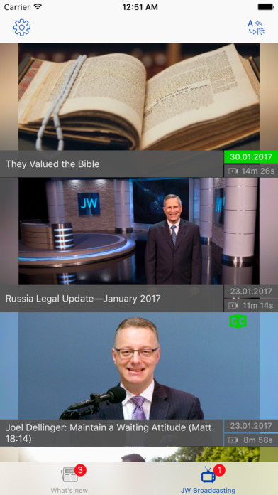 JW News Notifications screenshot 2