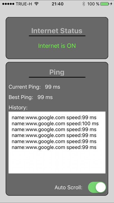 Internet Access Notifier screenshot 2