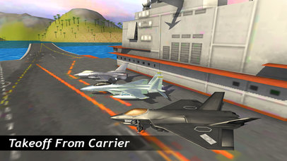 Jet Fighter Plane - Free 3d Simulator Game 2017 screenshot 4