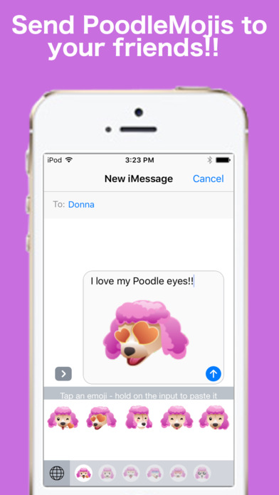 PoodleMojis - Emojis for Poodle Lovers! screenshot 3