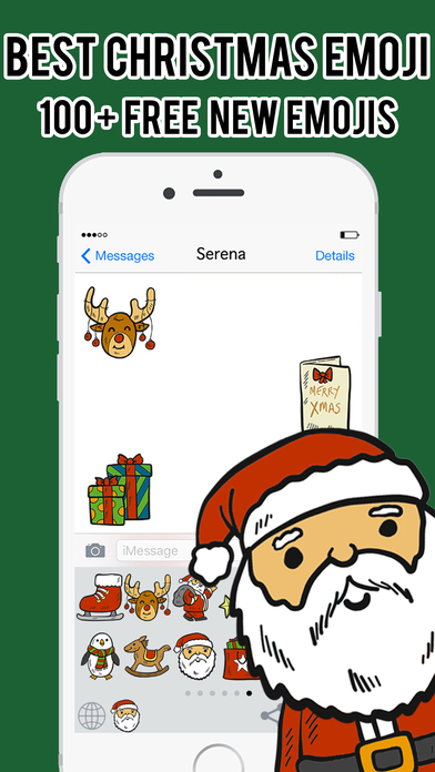 Christmas Emoji - Stickers Messenger Keyboard Pro screenshot 3