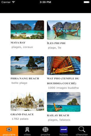 Thaïlande Guide Voyage Tristansoft screenshot 3