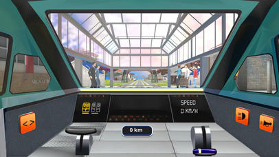 Railway Train Subway 3D Simulator 2017 screenshot 3