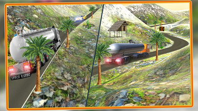 Offroad Oil Supply Trailer Driving 3D - Pro Game screenshot 2