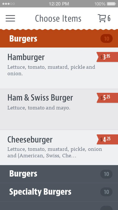 Hunky's Hamburgers screenshot 3