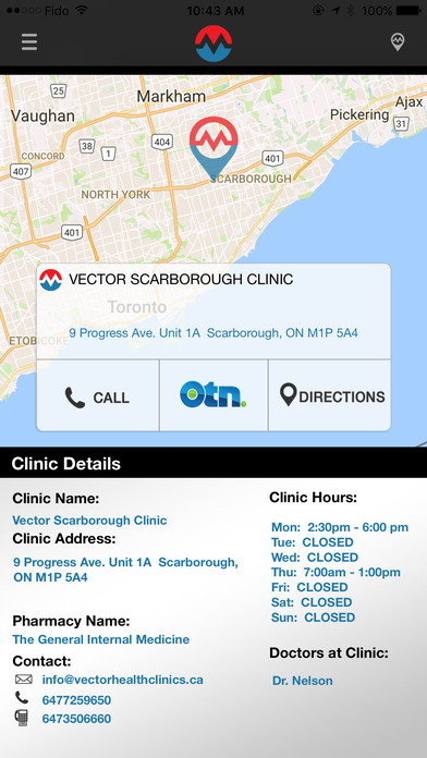 Vector Health Mobile screenshot 4