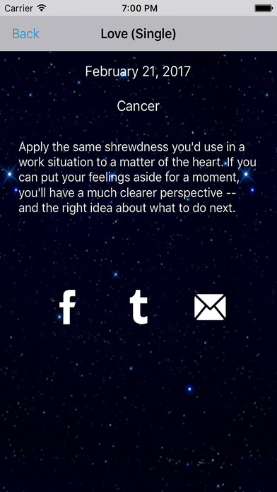 Cancer Horoscope - Daily Zodiac, Astrology, Love screenshot 3
