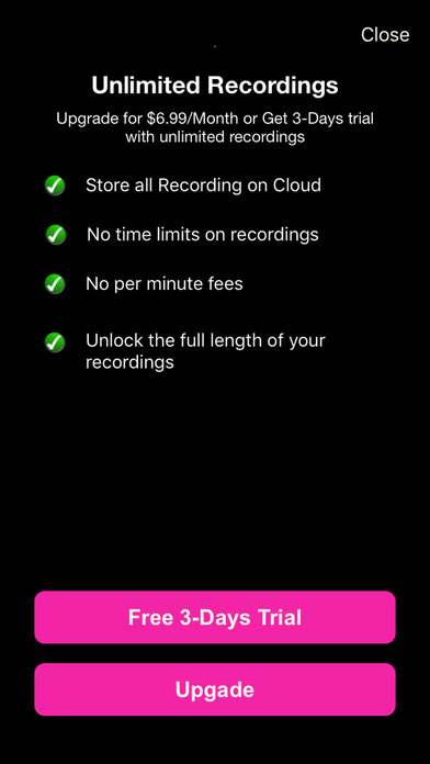 Call Recorder Pro for iPhone - Record Phone Calls screenshot 3