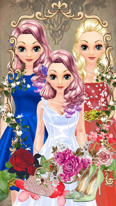 Beauty Salon - Dress up and Make up game for kids screenshot 2
