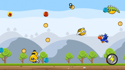 Cute Orange Bee Jungle Escape screenshot 2