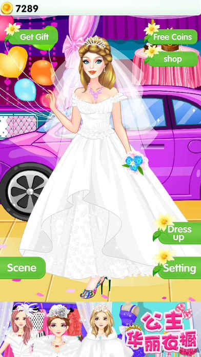 Princess Wedding Salon-Free Girl Games screenshot 4