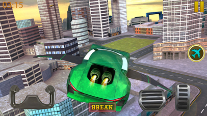 Free Sports Fly Racing Car 3d Games screenshot 3