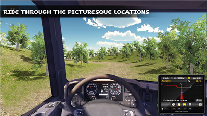 Russian Truck Driver 3D screenshot 2
