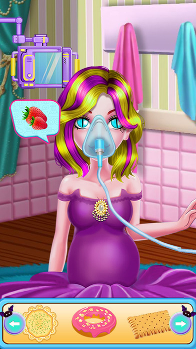 Spider Queen's Newborn Baby-Mommy Salon Game screenshot 2
