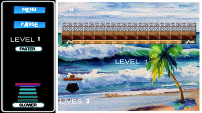 Tropical Brick Breaker: Use your reflexes screenshot 3