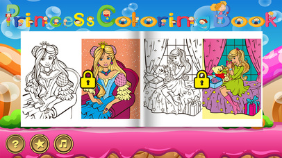 Coloring Books For Girls - Princess Version screenshot 2