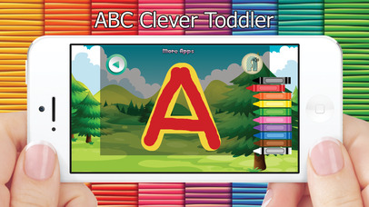 ABC Clever Toddler alphabet flash cards screenshot 3
