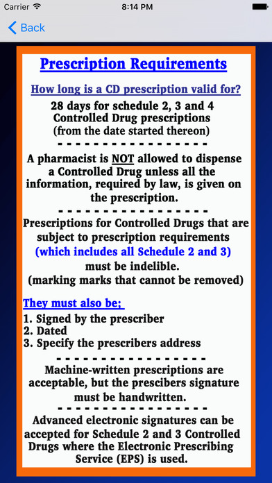 Controlled Drug Pharmacy Guide: BNF In Your pocket screenshot 3