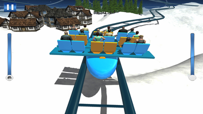 Snow Sky Visit Roller Coaster Pro screenshot 4
