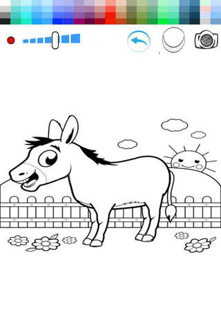 Pop Pony Animals My Coloring Book for Kids screenshot 2