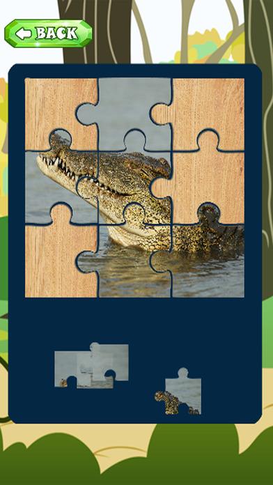 Learn Games Jigsaw Puzzle Crocodile Version screenshot 3
