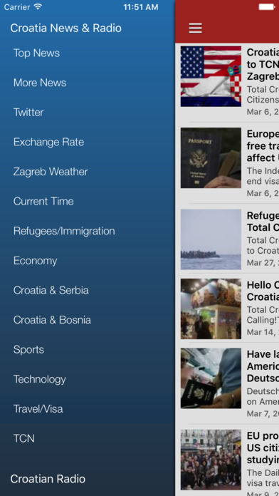 Croatia News in English Today & Croatian Radio screenshot 2