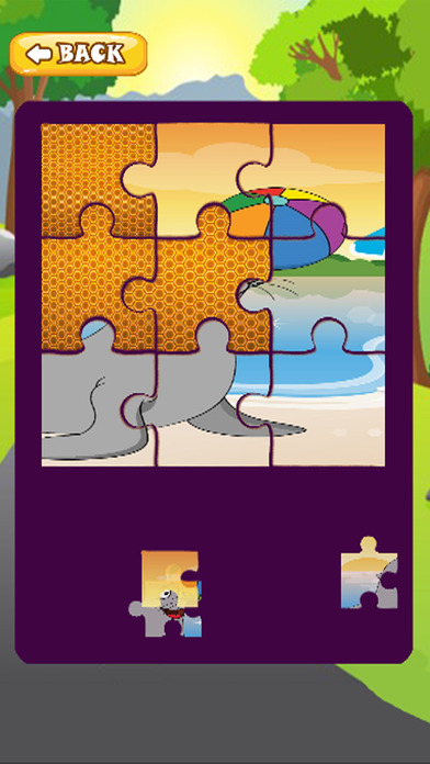 Kids Puzzles Games Sea Lions Jigsaw Edition screenshot 3