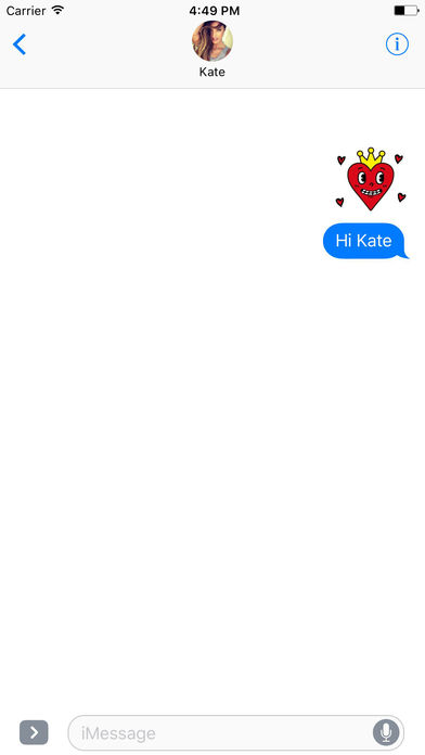 Animated Heart Emoji Stickers screenshot 3