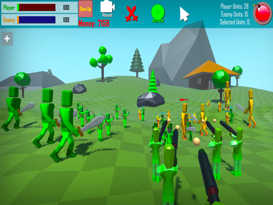 Doodle Fight Crazy War V2 Battle Simulator freescreeshot 3