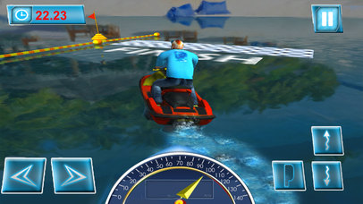 Floating Motor-Boat Surfer Drive screenshot 4