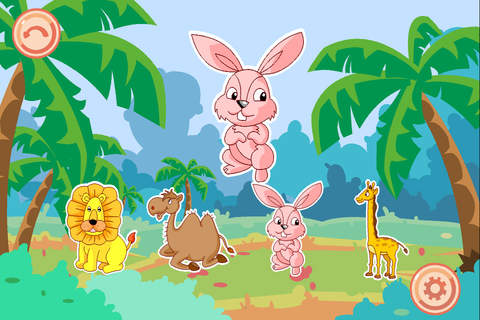 宝宝早教® - 认动物 - 儿童游戏幼儿启蒙教育识图卡 screenshot 2