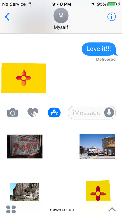 New Mexico Stickers for iMessage screenshot 2