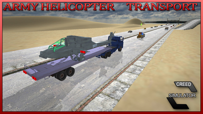 Army Helicopter Transport - Real Truck Simulator screenshot 4