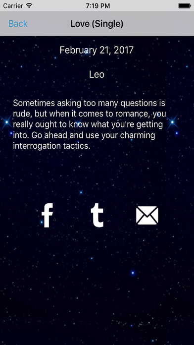 Leo Horoscope - Daily Love, Zodiac Sign, Astrology screenshot 3